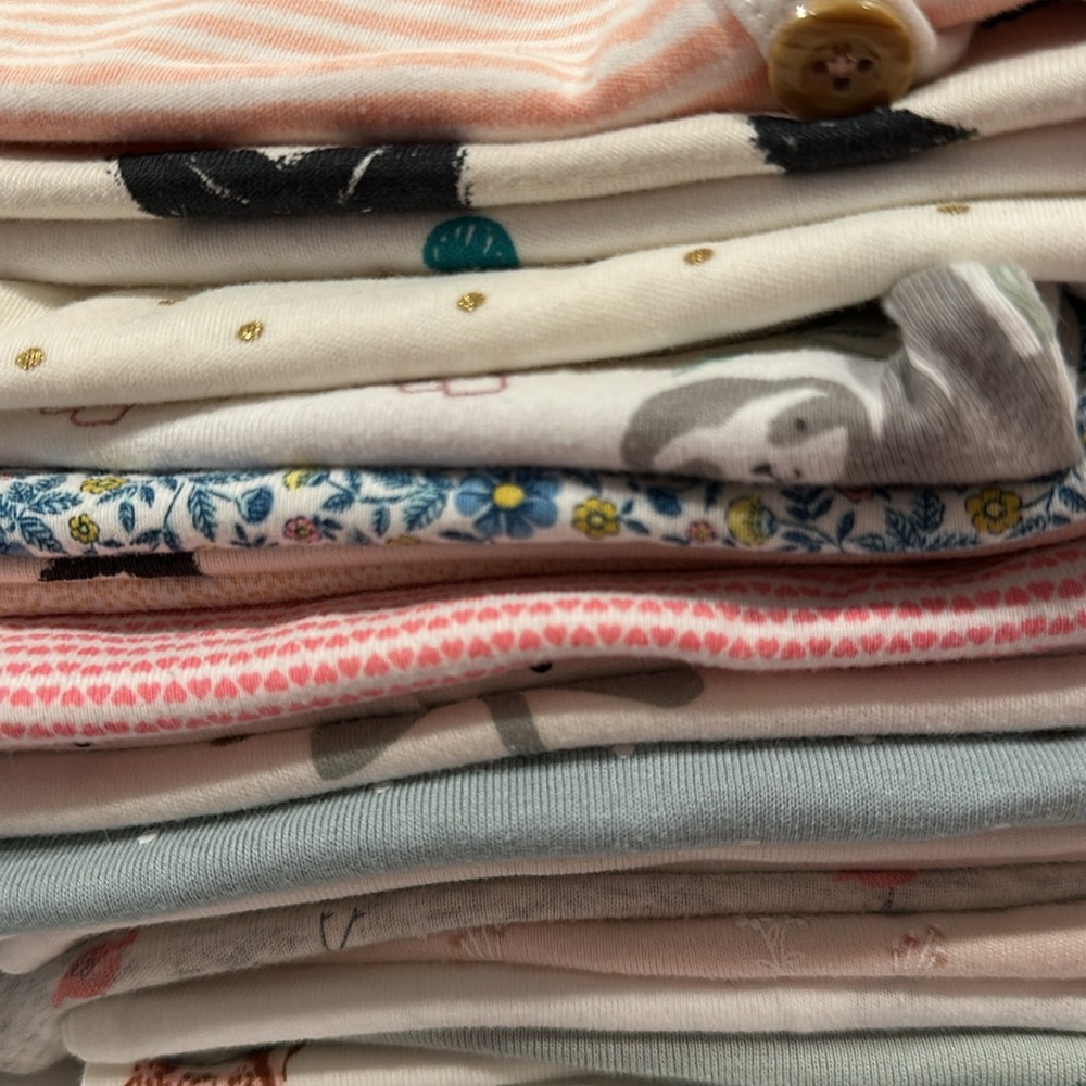 Carter's Assorted Color Bodysuits